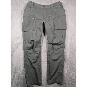 Tactical Series Cargo Pants Mens 36 Waist Green Stretch Ripstop Outdoor Uniform